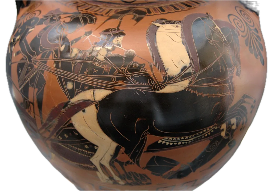 Фобос. Gigantomachy Staatliche Antikensammlungen 1553