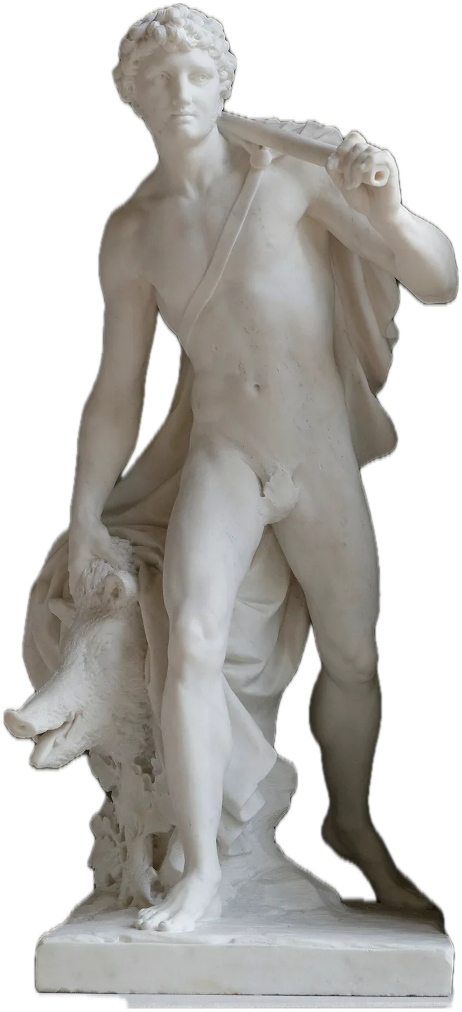 Мелеагр. Meleager Boizot Louvre RF3000 n2