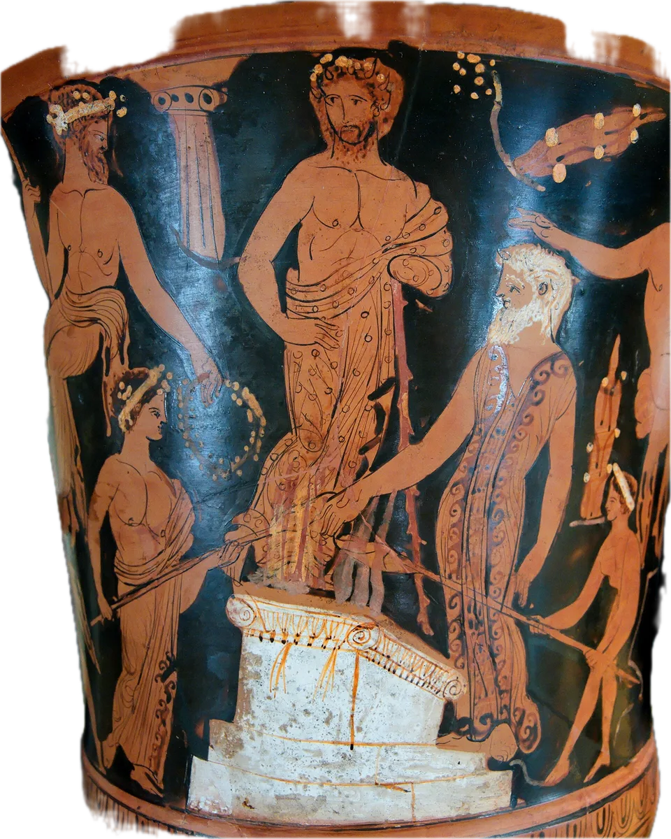 Нестор. Achilles Introduced to Nestor
