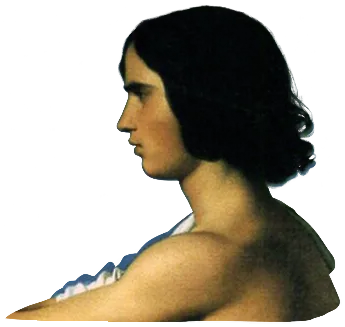 Полит. Polytès, fils de Priam — Hippolyte Flandrin