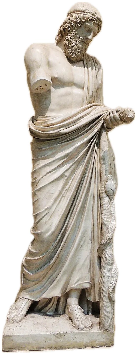 Асклепий. Asclepius (Uffizi) casting in Pushkin museum 01 by shakko