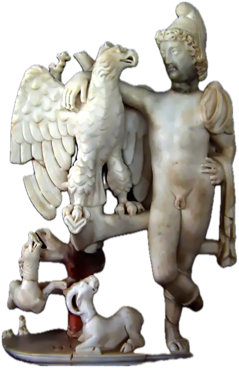 Ганимед — сын Троса. Statue of Ganymede